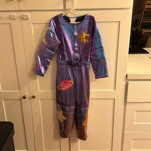 Light-up cosmic sparkle astronaut costume
